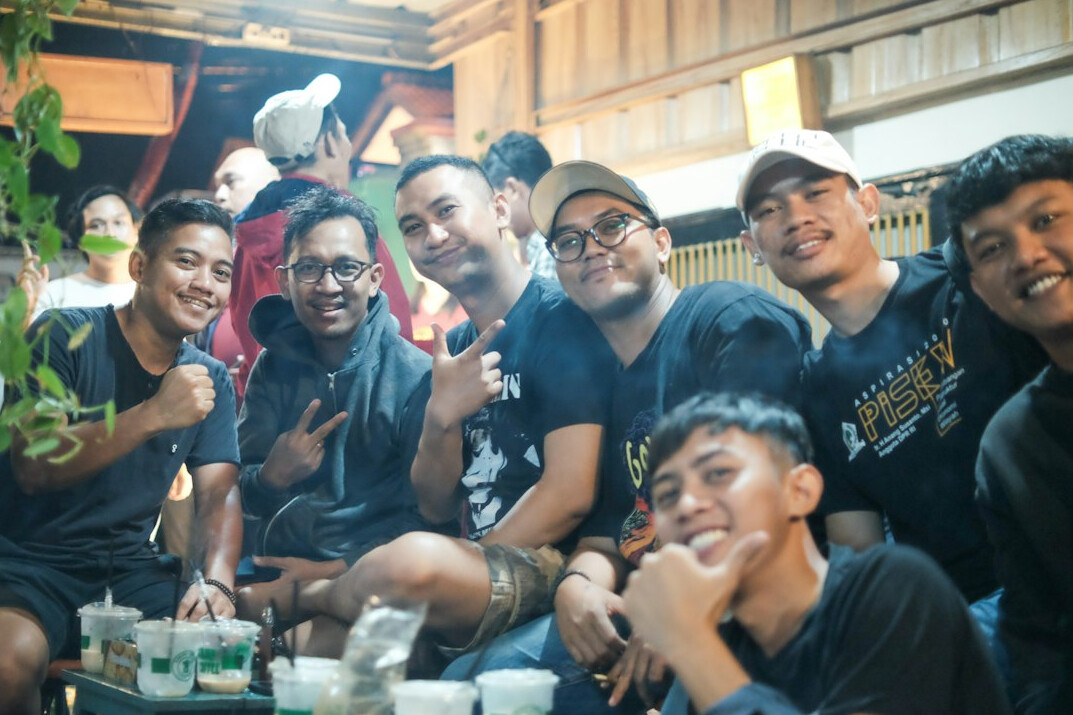 programming students celebrating success